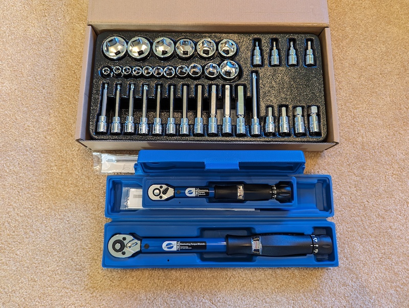 2024 Park Tool Torque Wrench Socket & Bit Set For Sale
