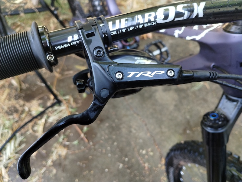 2023 TRP DHR Evo brakeset (WITH TRP 2.3mm ROTORS) For Sale