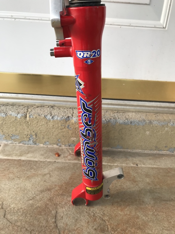 1998 Red Marzocchi Bomber Z3 QR20 26