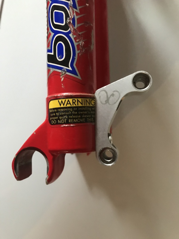 1998 Red Marzocchi Bomber Z3 QR20 26