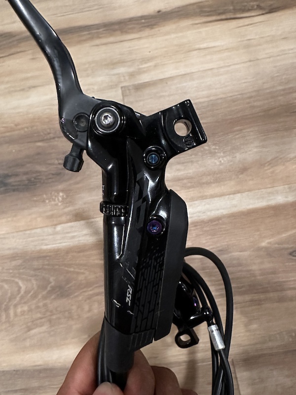 2022 SRAM Code RSC Rainbow with Carbon Levers Brake Set For Sale