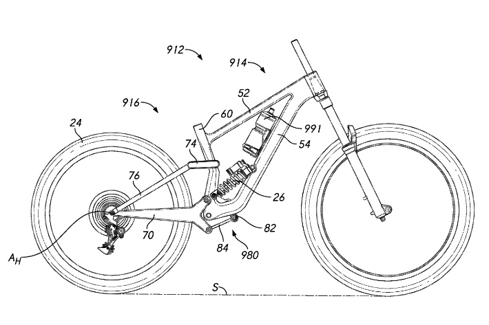 ¿Es este el nuevo enduro?  Patente especializada muestra bicicleta de 170 mm con diseño de suspensión UBB