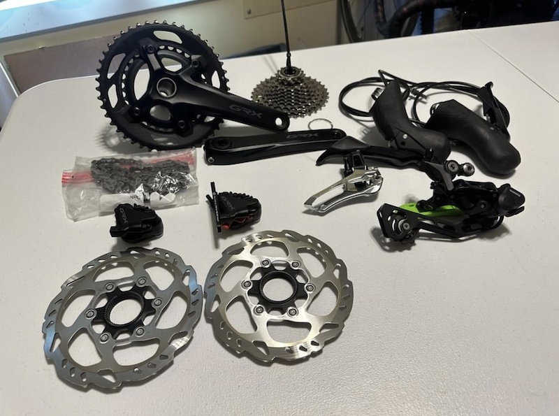2022 Shimano GRX 400 Complete groupset. Like new. For Sale