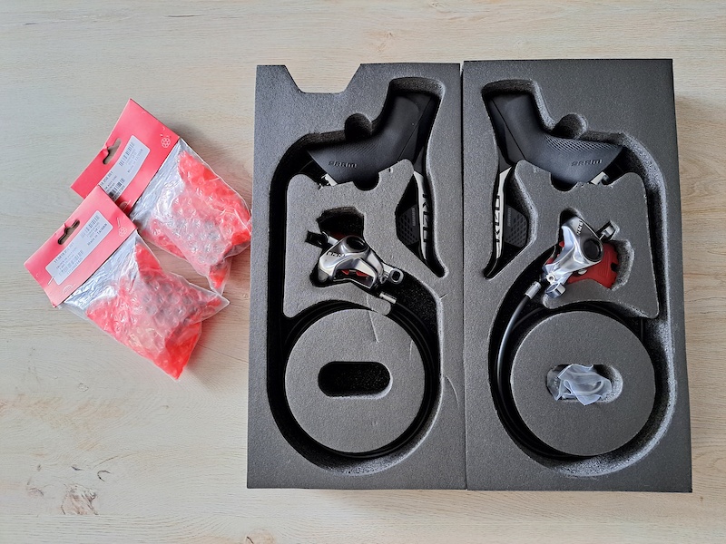 2023 Sram Red Etap AXS shifters + 2 sets of calipers For Sale