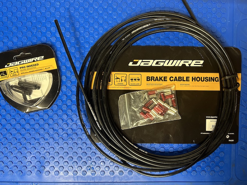 Jagwire Brake Cable Housing slick coated + parts For Sale