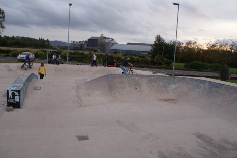 a few at Coupar Angus Skatepark in Coupar Angus, Scotland photo by