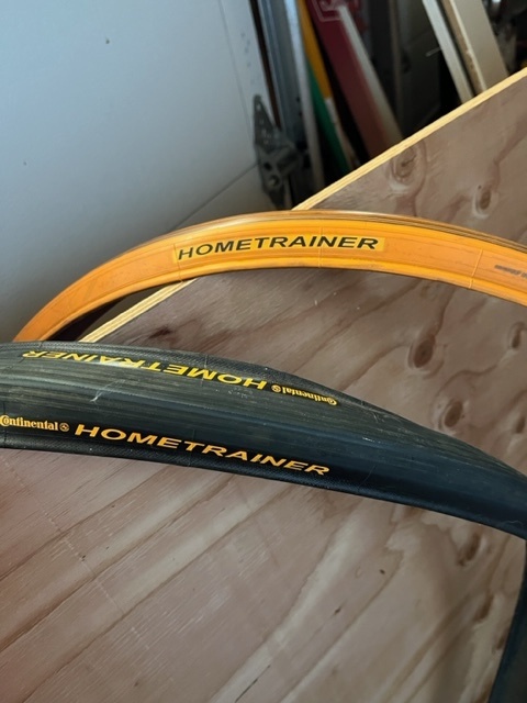 bike trainer wearing out tires