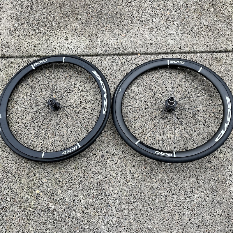 2022 Boyd Cycling Handbuilt Carbon Road Disc Wheels For Sale