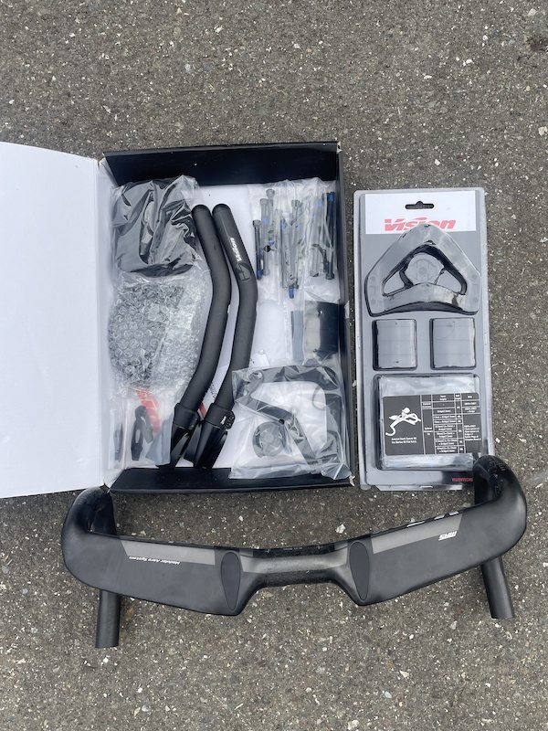 2023 Vision Metron 4D Flat M.A.S Aero bar cockpit 40cmx31.8