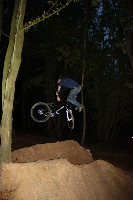 first tail whip to pedals over dirt
