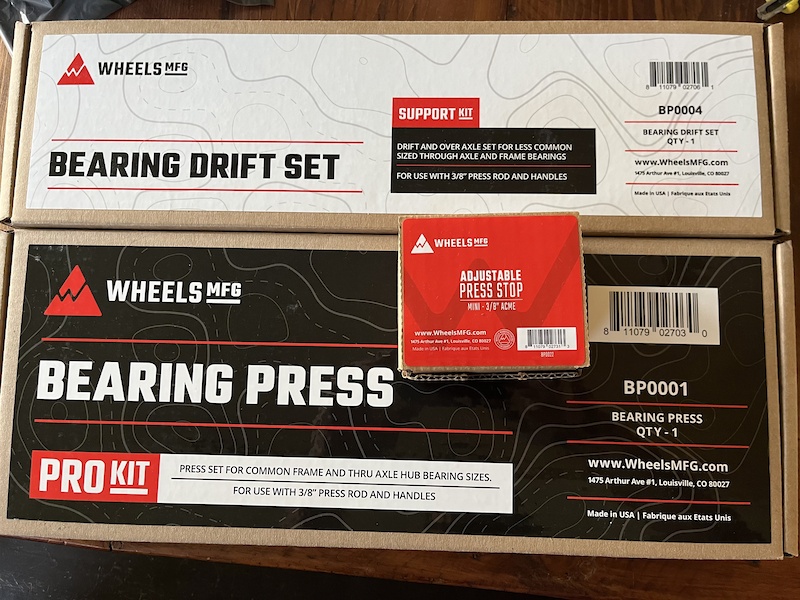 2023 Bearing Press Kit for Frame & Thru Axle Bearings For Sale