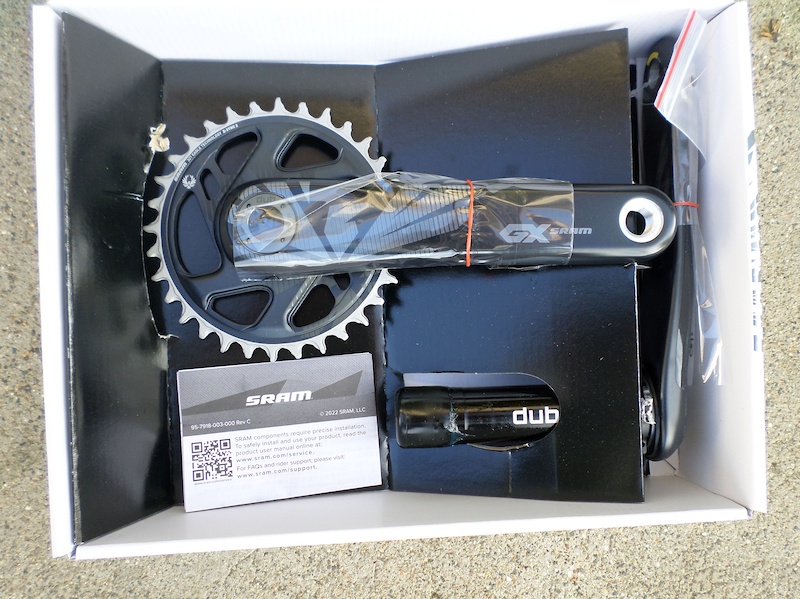 2023 Sram GX Eagle Carbon Crankset - 175mm Boost For Sale