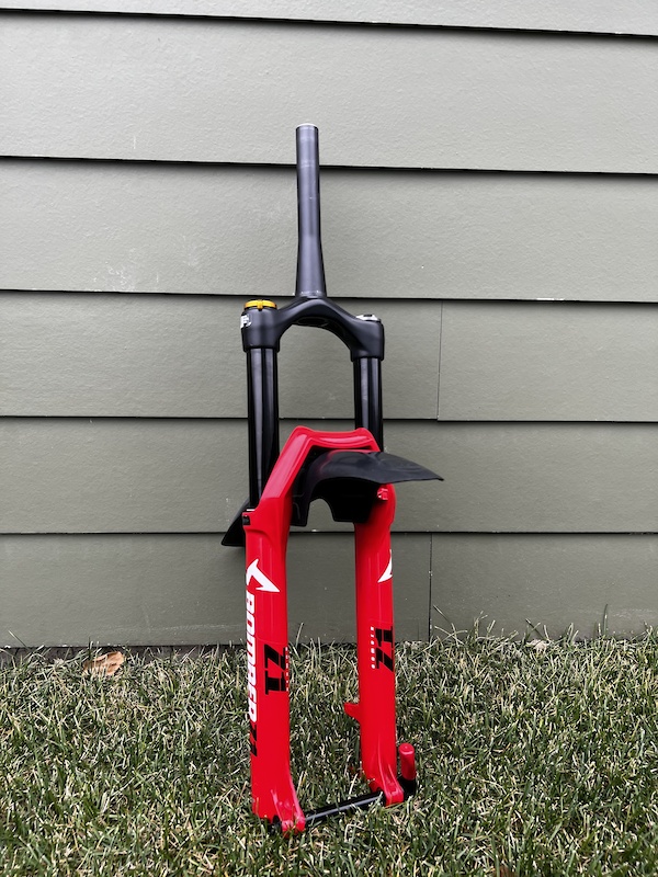 2022 Marzocchi Bomber Z1 Air W/ Mudhugger Evo Fender For Sale