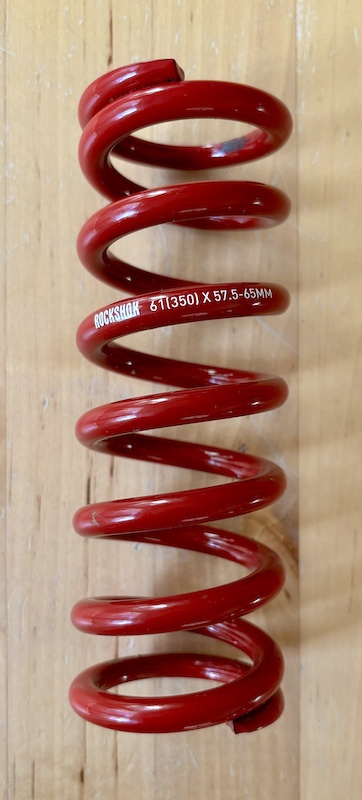RockShox Deluxe 151mm/57.5-65MM, 350 lb Coil Spring For Sale