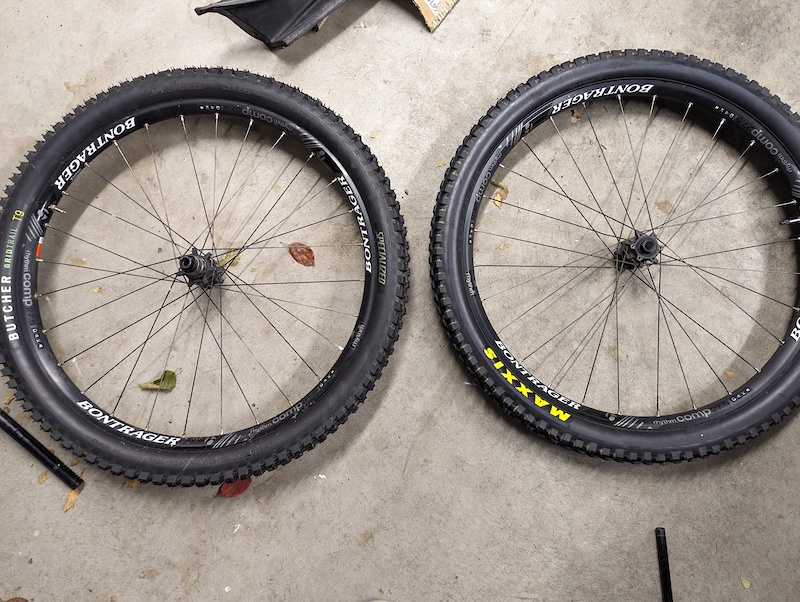 2015 Bontrager Rhythm Comp Wheelset with Maxxis/T9 Tires For Sale