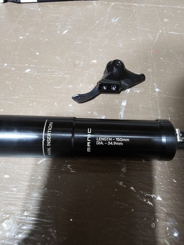 X-Fusion Manic Dropper Post + remote For Sale