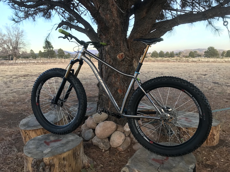 Mid Fat 2019 Why Cycles Titanium “Big Iron“ mid fat For Sale