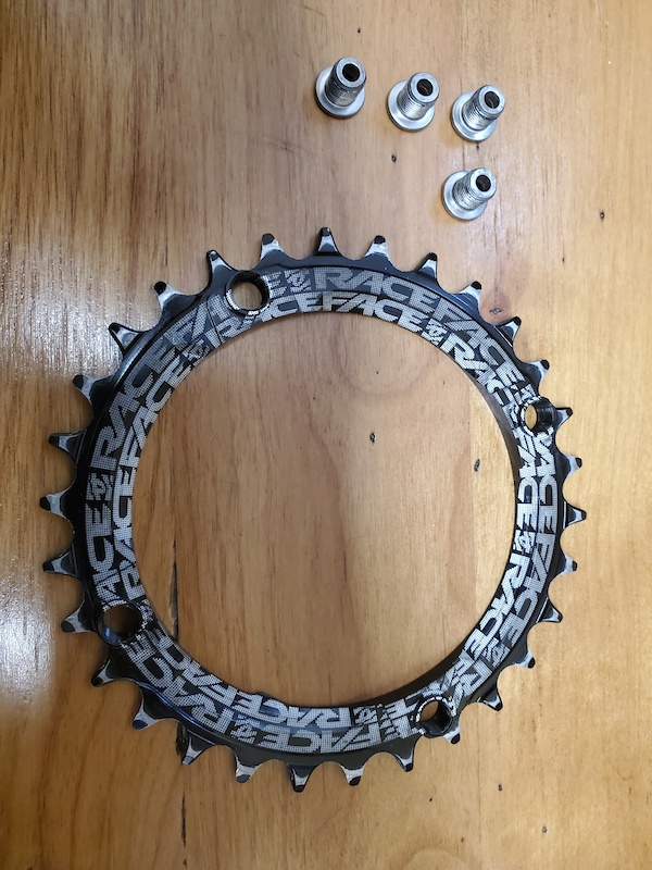 Plateau RaceFace RCA 30 Dents à Montage Direct - Vert, Aluminium, Neuf
