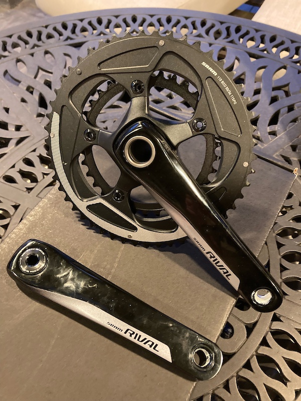 SRAM RIVAL22 172x50/34 YAW GXP BLACK woCUP