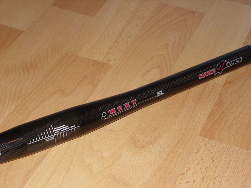 Race Face Next Sl carbon/titanium flat bar 31.8 NEW!!! For Sale