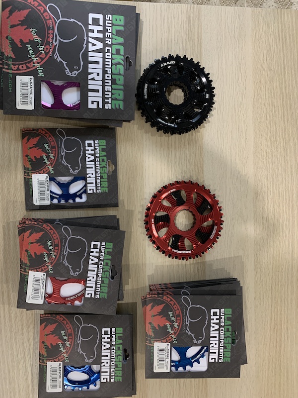 Blackspire Fixie 1 Speed Chainrings 130mm x 44/46T, 1/8 inch