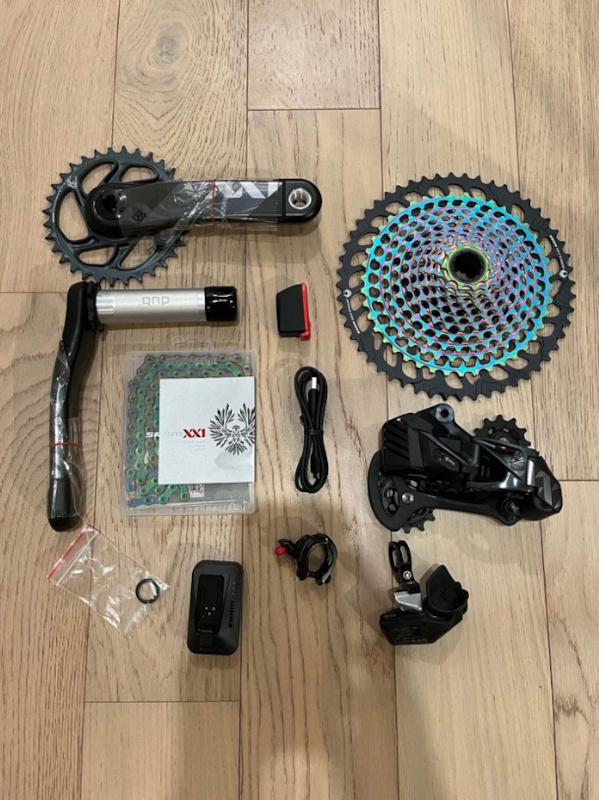 Sram XX1 Eagle AXS transmission groupset. For Sale