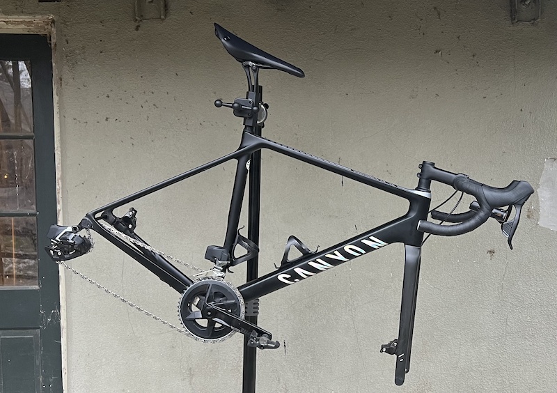 Canyon aeroad discount frameset for sale