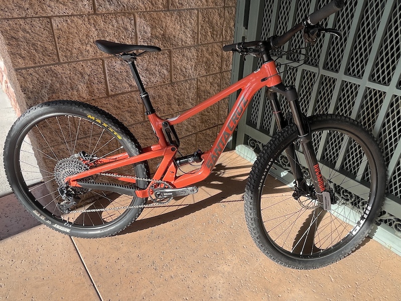 2021 Santa Cruz Hightower D Kit Aluminium Orange SM 4 For Sale