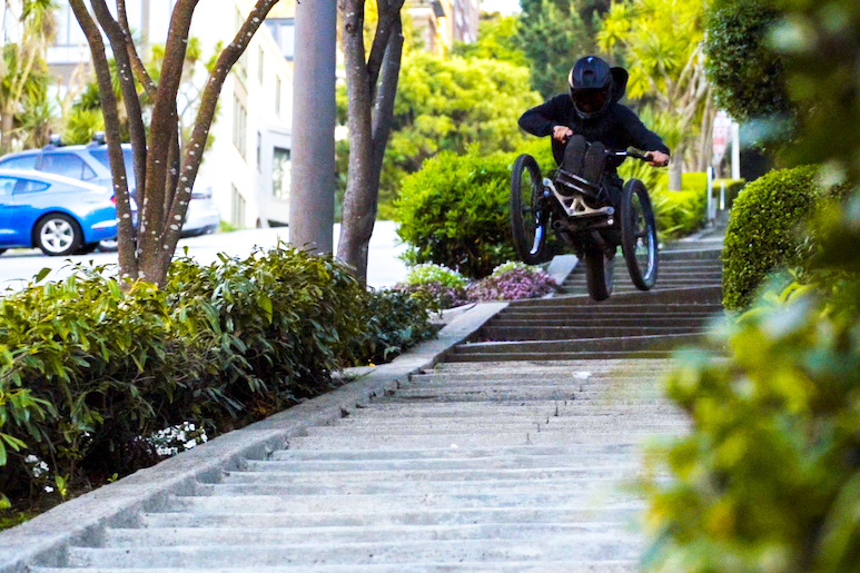 Video: Adaptive Urban DH in the Streets of San Francisco – Pinkbike