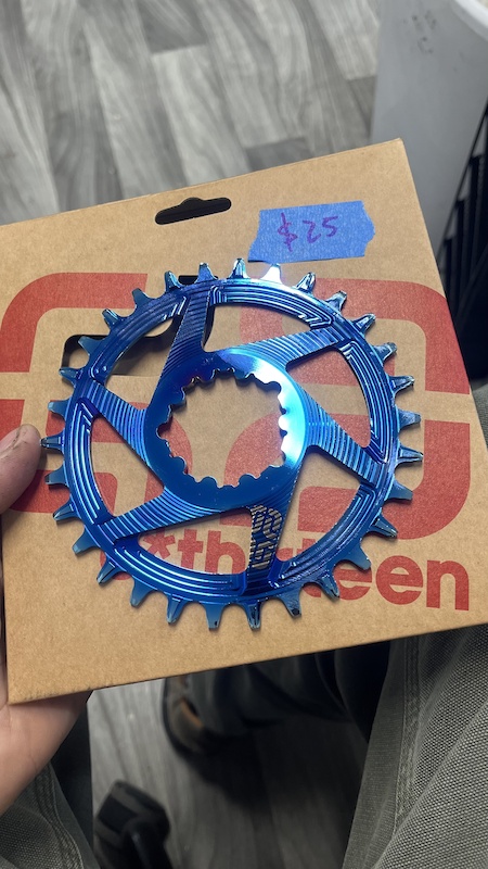 E13 Chainring for 12s Blue For Sale