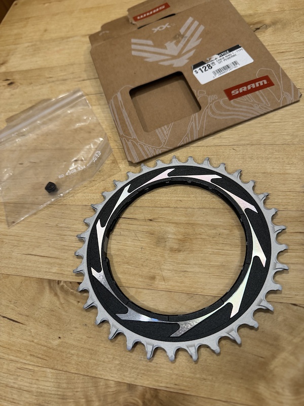 2024 SRAM Eagle Transmission Thread Mount Chainring, 34 For Sale