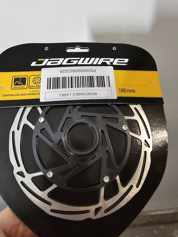 2023 Two Jagwire Pro LR2 Disc Brake Rotor 180mm centerlock For Sale