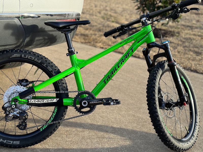 Trailcraft 20 Inch Blue Mountain Bike 2020 Trailcraft Blue Sky 20