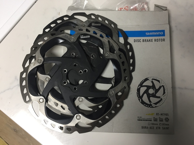 Shimano xtr best sale 203mm rotor