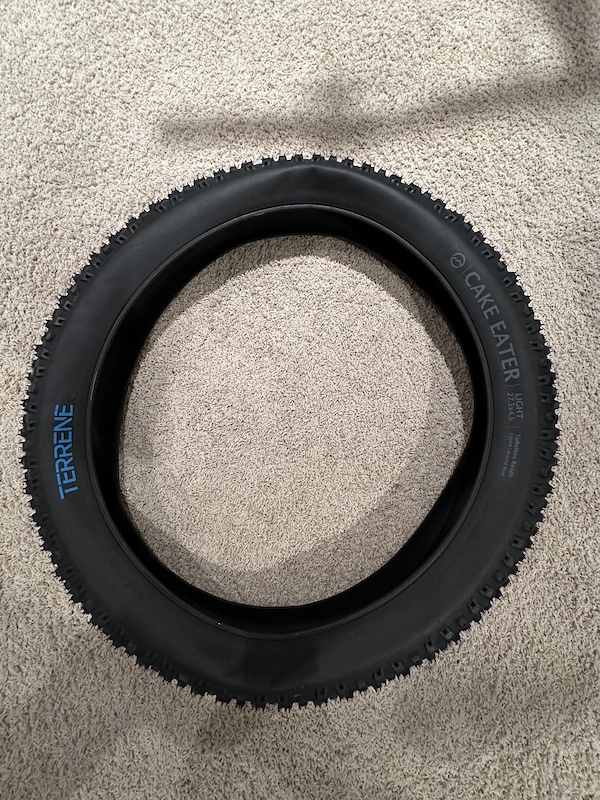 Terrene Cake Eater Light Fat Bike Tires 27.5" x 4.5" For Sale