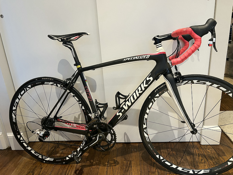 2011 Specialized S-Works Tarmac SL3 Carbon SRAM RED 52cm For Sale