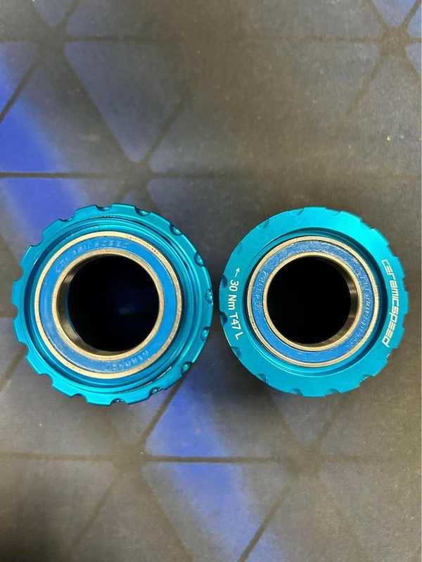 Ceramicspeed T47A (T47/77) Road Bottom Bracket For Shimano (Blue