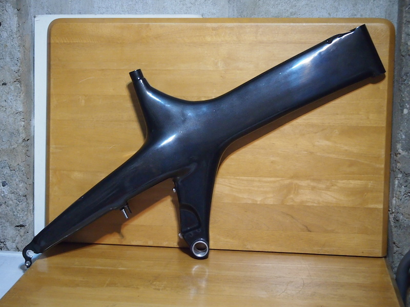 rare Polish carbon fiber frame (elevated chainstay) For Sale