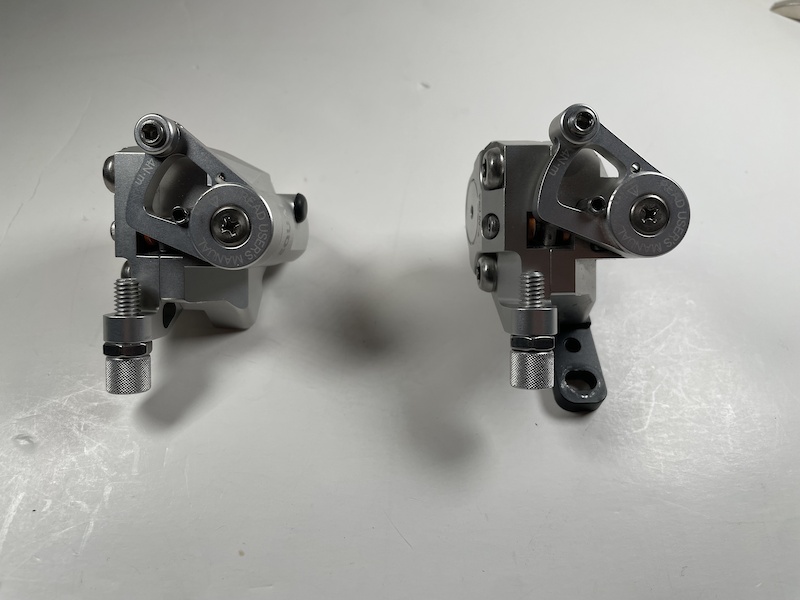 2023 Growtac Equal disc brake calipers silver, flat mount For Sale