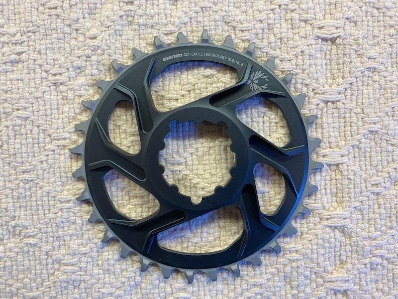 2022 Sram 32T Eagle X-Sync 2 Chain Ring 6mm Offset X01 For Sale