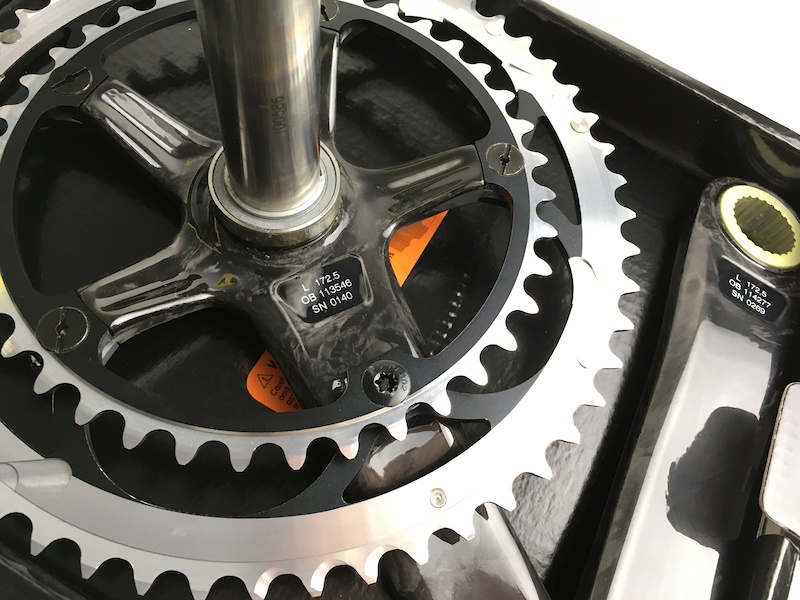 Campagnolo CENTAUR 10s POWER-TORQUE CARBON Crankset For Sale