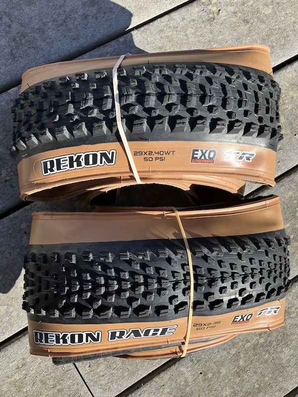 2024 Maxxis Rekon & Rekon Race, Tan, 2.4" & 2.35" For Sale