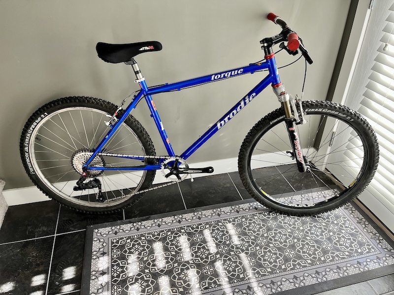 1995 BRODIE TORQUE Tange Chromoly MTB RESTOMOD For Sale