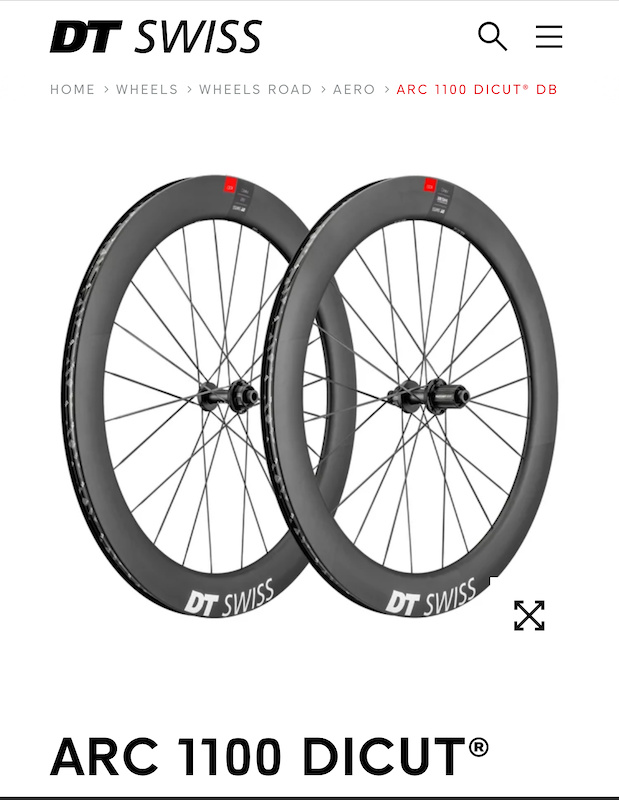 2020 DT Swiss ARC 1100 62 Dicut (price drop obo) For Sale