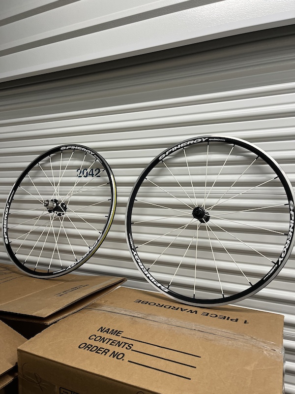 パーツ SPINERGY XAERO LITE Spinergy XAERO Lite Wheelset 700c Clincher 130/100/9mm QR 8/9/10