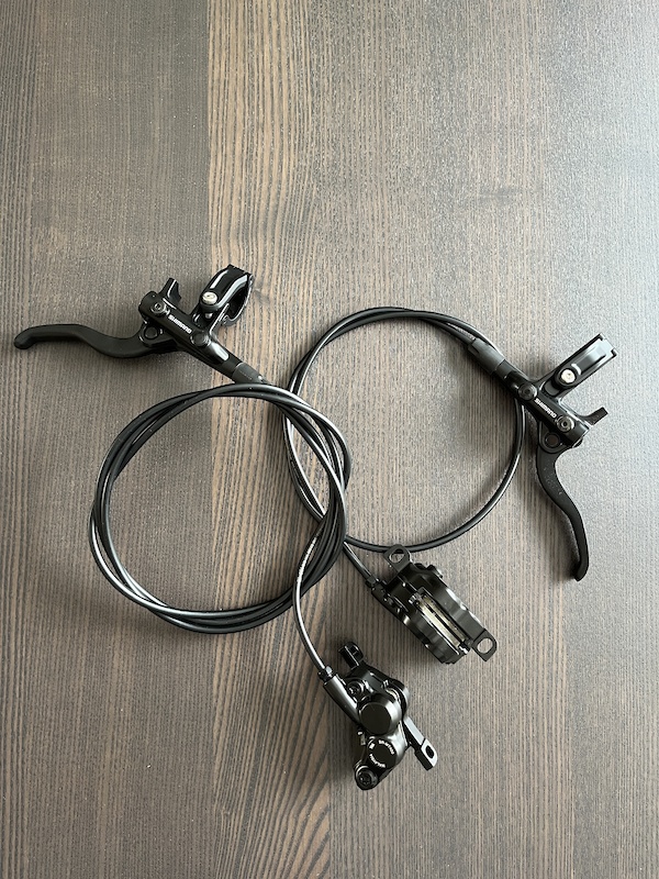 Coppa Freni Shimano BL-M4100 + BR-MT420 - 4 Pistoni Con Tubi - Nuovi