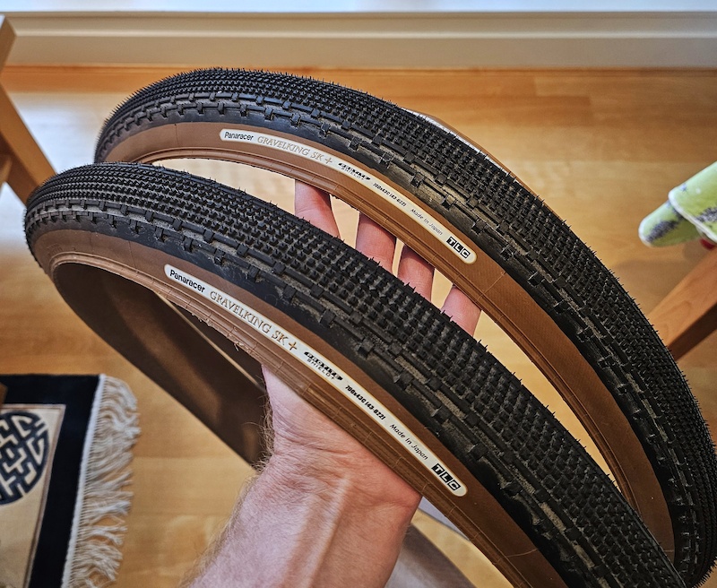 Panaracer GravelKing SK Knobby Plus+ 700 x 43 tires For Sale