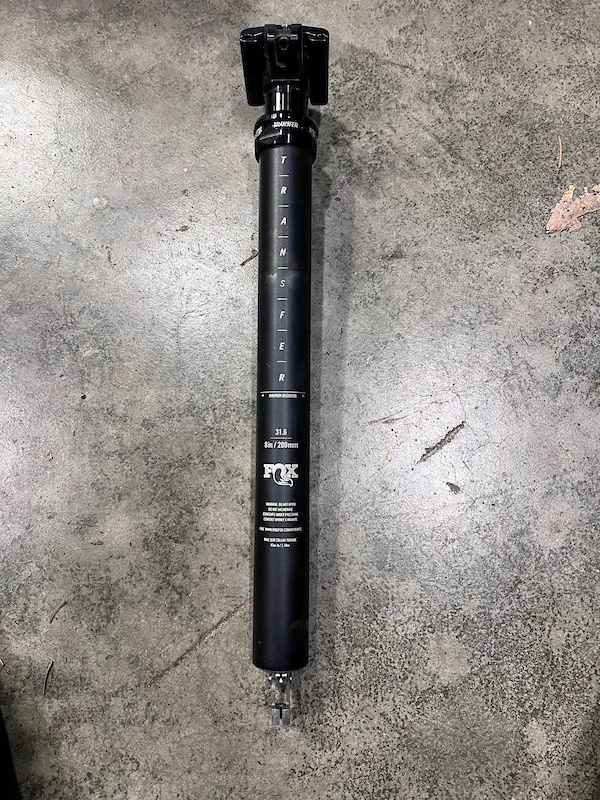 2x 200mm Dropper Posts - Fox & TransX For Sale