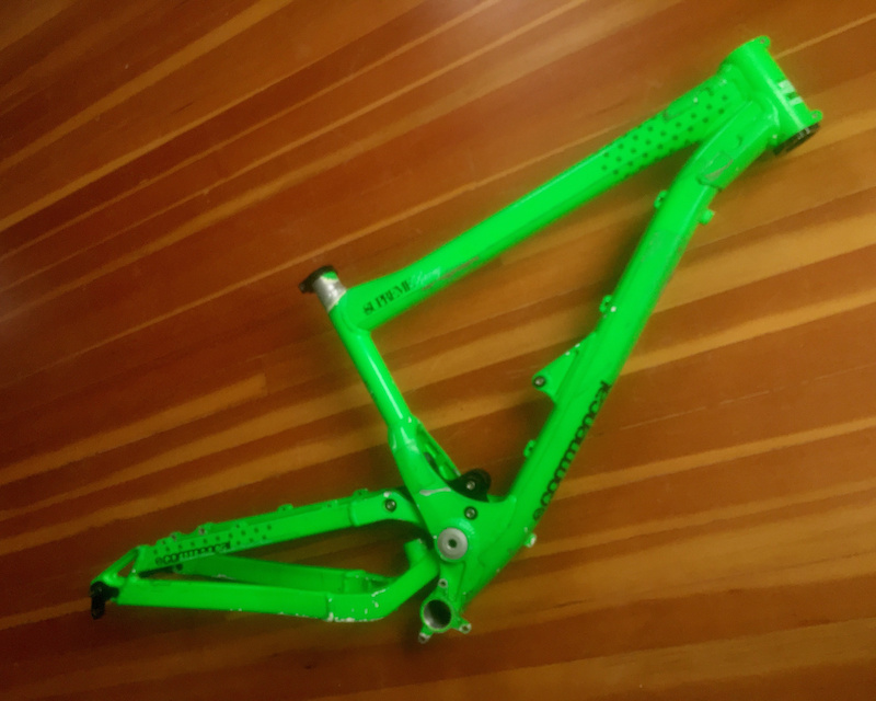 2010 Commencal Supreme Racing Mini DH L/XL frame (999) For Sale