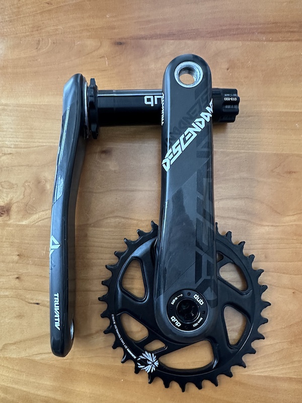 Sram Gx Truvativ Descendant Carbon Crankset - Eagle DUB Compatible